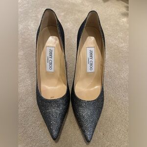 Jimmy Choo Sparkling Black Heels